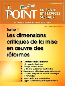 Vol. 12.1 Les dimensions critiques de la mise en oeuvre des réformes